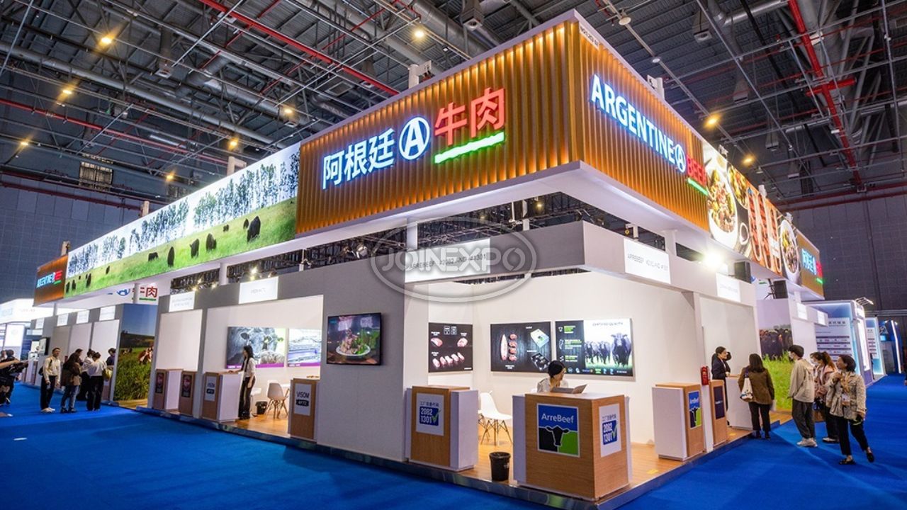 上海進博會展臺搭建 | 阿根廷牛肉參展上海進博會