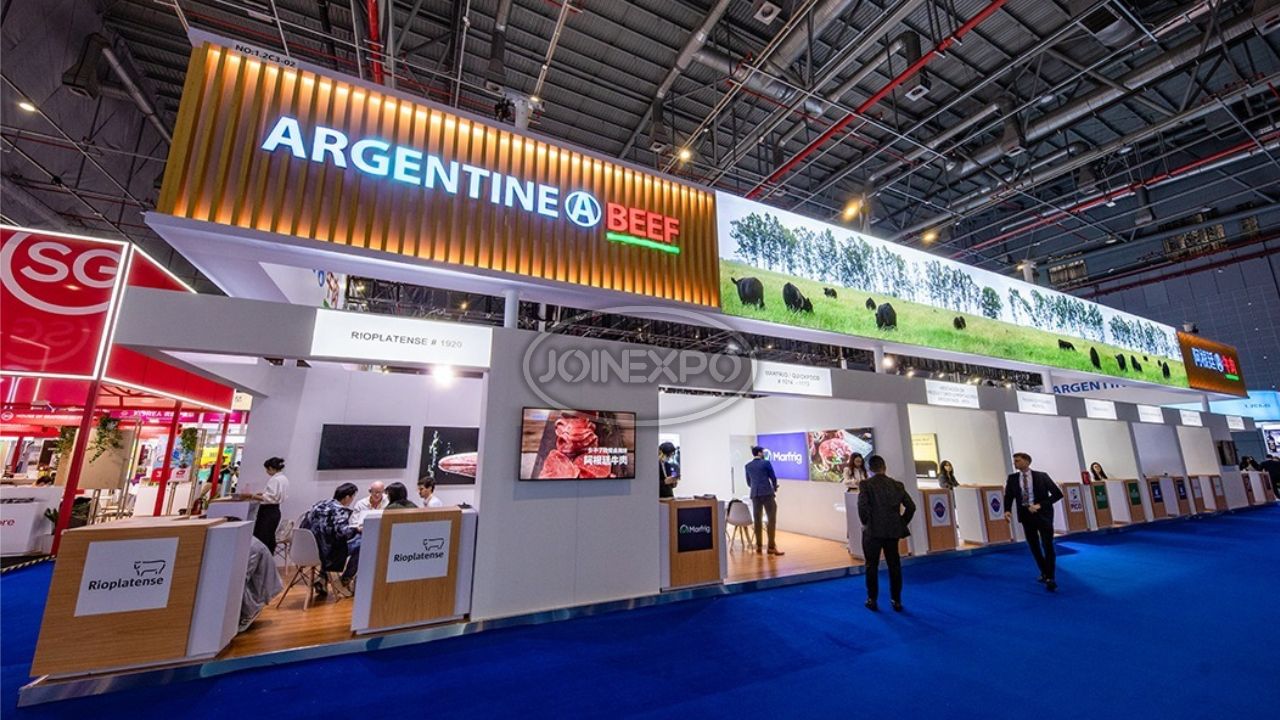 上海進博會展臺搭建 | 阿根廷牛肉參展上海進博會