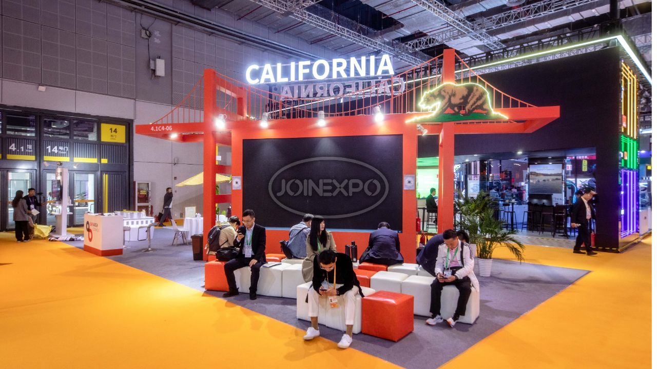 上海進博會展臺搭建 | 美國加州館連續(xù)六年參展進博會