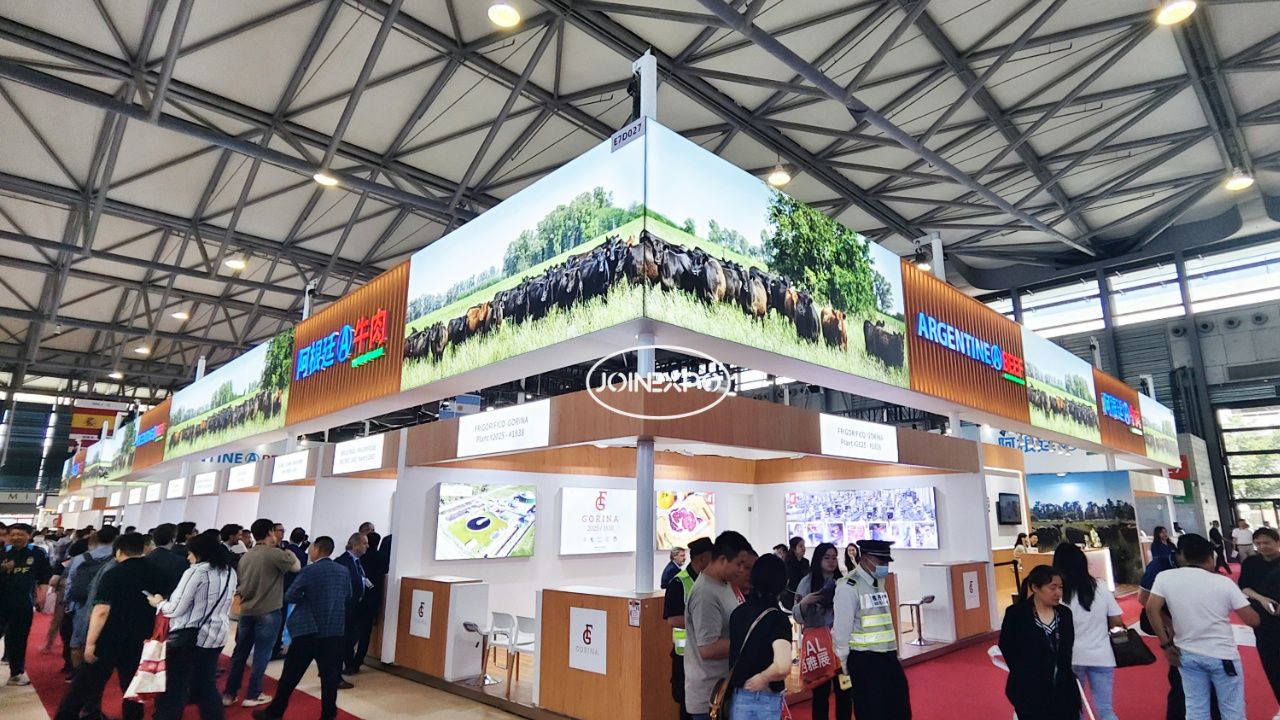 SIAL展會(huì)設(shè)計(jì)搭建 | 阿根廷牛肉強(qiáng)勢(shì)亮相西雅食品展