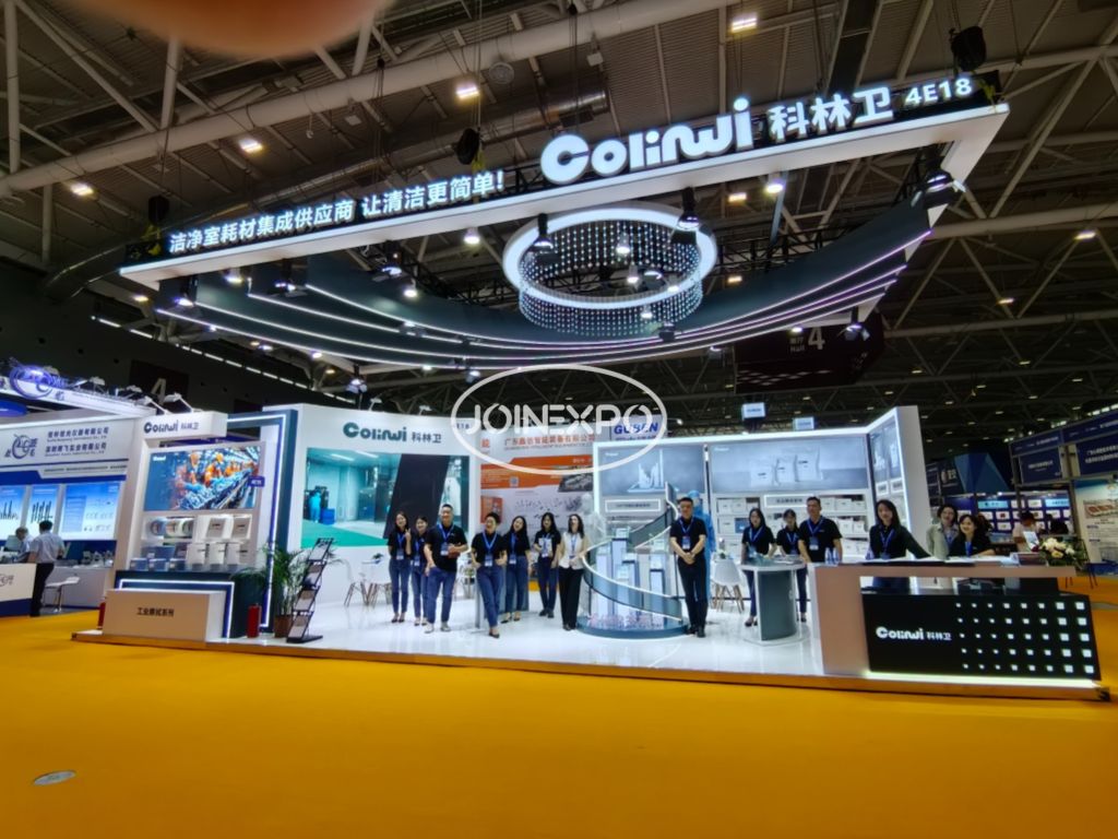 深圳展會搭建設(shè)計-科林衛(wèi)驚艷深圳半導體展